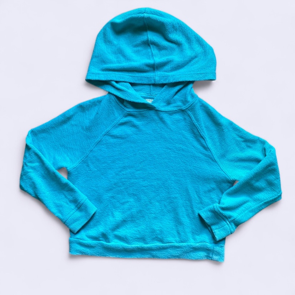 7/$20 Cat & Jack Kids Blue Cropped Hoodie